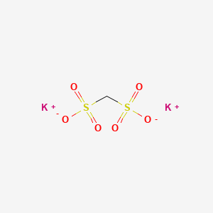 molecular formula CH2K2O6S2 B1584877 Dipotassium methanedisulfonate CAS No. 6291-65-2