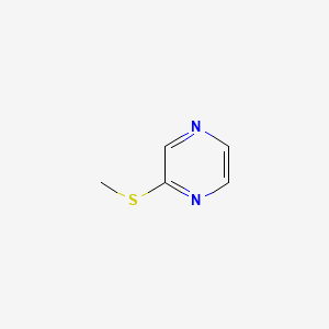 molecular formula C5H6N2S B1584879 2-(Methylthio)pyrazine CAS No. 21948-70-9