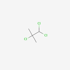 molecular formula C4H7Cl3 B1584882 1,1,2-Trichloro-2-methylpropane CAS No. 29559-52-2
