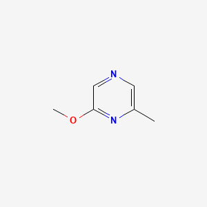 molecular formula C6H8N2O B1584883 2-Methoxy-6-methylpyrazine CAS No. 2882-21-5