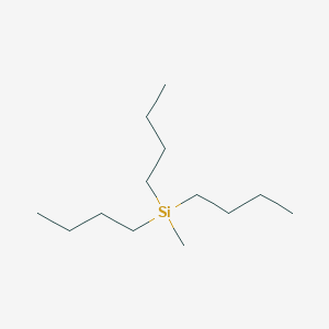 molecular formula C13H30Si B1584888 Silane, tributyl methyl CAS No. 995-43-7