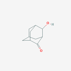 molecular formula C10H14O2 B1584890 4-Hydroxyadamantan-2-one CAS No. 26278-43-3