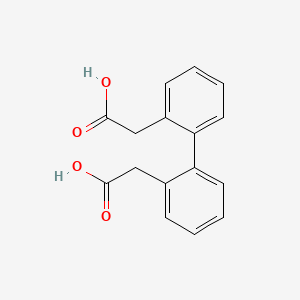 molecular formula C16H14O4 B1584892 2,2'-Biphenyldiacetic acid CAS No. 93012-30-7