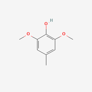 molecular formula C9H12O3 B1584894 2,6-Dimethoxy-4-methylphenol CAS No. 6638-05-7