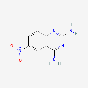 molecular formula C8H7N5O2 B1584899 2,4-Diamino-6-nitroquinazoline CAS No. 7154-34-9