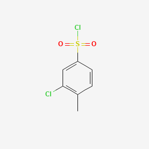 molecular formula C7H6Cl2O2S B1584903 3-Chloro-4-methylbenzenesulfonyl chloride CAS No. 42413-03-6
