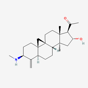 molecular formula C24H37NO2 B1584904 Buxtamine CAS No. 4236-73-1