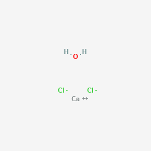 molecular formula CaCl2H2O B1584911 Calcium chloride monohydrate CAS No. 22691-02-7