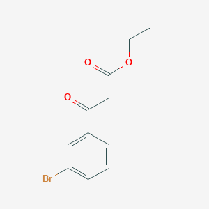 molecular formula C11H11BrO3 B1584912 Ethyl 3-(3-bromophenyl)-3-oxopropanoate CAS No. 21575-91-7