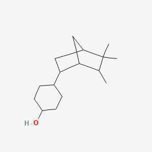 molecular formula C16H28O B1584926 Cyclohexanol, 4-(5,5,6-trimethylbicyclo(2.2.1)hept-2-yl)- CAS No. 66068-84-6