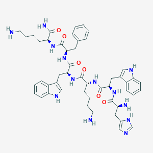 molecular formula C49H63N13O6 B158493 [D-Lys3]-GHRP-6 CAS No. 136054-22-3