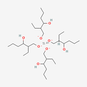 molecular formula C32H68O8Ti B1584934 Titanium(IV) 2-ethyl-1,3-hexanediol CAS No. 5575-43-9