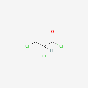 molecular formula C3H3Cl3O B1584937 2,3-二氯丙酰氯 CAS No. 7623-13-4