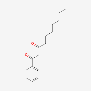 molecular formula C16H22O2 B1584941 1-Phenyldecane-1,3-dione CAS No. 68892-13-7