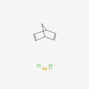 molecular formula C7H8Cl2Pd B1584945 2,5-Norbornadiene Palladium(II) Dichloride CAS No. 12317-46-3