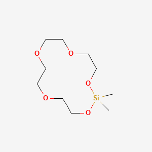 molecular formula C10H22O5Si B1584946 dimethylsila-14-crown-5 CAS No. 70851-49-9