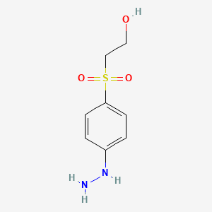 Ethanol, 2-[(4-hydrazinophenyl)sulfonyl]-
