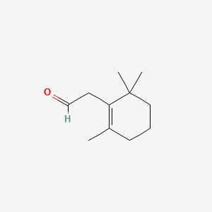 2,6,6-Trimethyl-1-cyclohexene-1-acetaldehyde