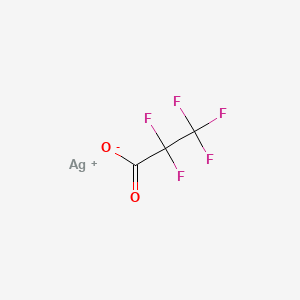 molecular formula C3AgF5O2 B1584965 五氟丙酸银 CAS No. 509-09-1