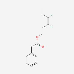molecular formula C14H18O2 B1584970 cis-3-Hexenyl phenylacetate CAS No. 42436-07-7