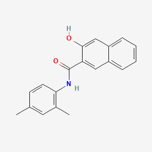 molecular formula C19H17NO2 B1584973 萘酚AS-MX CAS No. 92-75-1