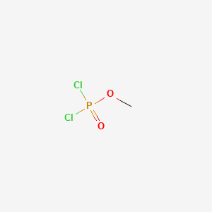 molecular formula CH3Cl2O2P B1584980 二氯甲基磷酸酯 CAS No. 677-24-7