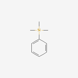 molecular formula C9H14Si B1584984 三甲基(苯基)硅烷 CAS No. 768-32-1