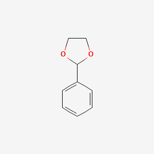 molecular formula C9H10O2 B1584986 2-苯基-1,3-二氧杂环戊烷 CAS No. 936-51-6