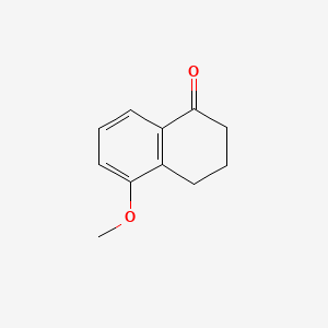 molecular formula C11H12O2 B1585004 5-Methoxy-1-tetralone CAS No. 33892-75-0