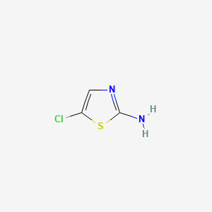 molecular formula C3H3ClN2S B1585006 5-Chloro-1,3-thiazol-2-amine CAS No. 41663-73-4