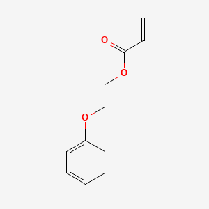molecular formula C11H12O3 B1585007 2-苯氧基乙基丙烯酸酯 CAS No. 48145-04-6