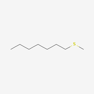 molecular formula C8H18S B1585012 甲基庚基硫醚 CAS No. 20291-61-6