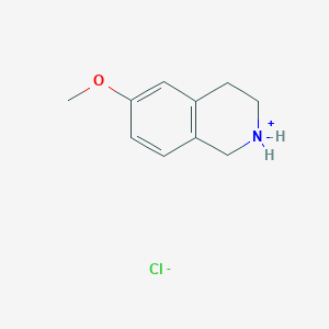 molecular formula C10H14ClNO B1585016 6-Methoxy-1,2,3,4-tetrahydroisoquinoline hydrochloride CAS No. 57196-62-0