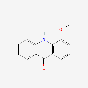 molecular formula C14H11NO2 B1585017 4-甲氧基吖啶-9-醇 CAS No. 35308-00-0