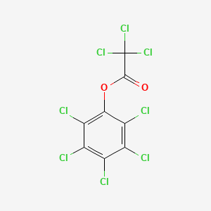molecular formula C8Cl8O2 B1585023 Pentachlorophenyl trichloroacetate CAS No. 2879-60-9