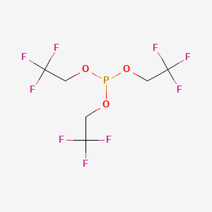 molecular formula C6H6F9O3P B1585032 Tris(2,2,2-trifluoroethyl) phosphite CAS No. 370-69-4