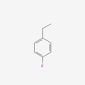 molecular formula C8H9F B1585034 1-Ethyl-4-fluorobenzene CAS No. 459-47-2