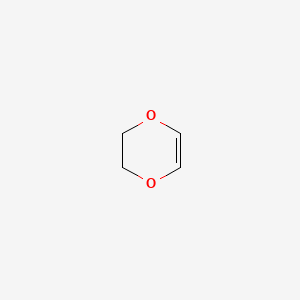 molecular formula C4H6O2 B1585035 1,4-Dioxin, 2,3-dihydro- CAS No. 543-75-9