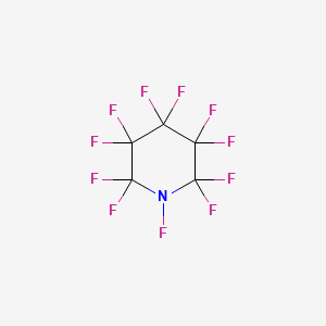 molecular formula C5F11N B1585037 十一氟哌啶 CAS No. 836-77-1
