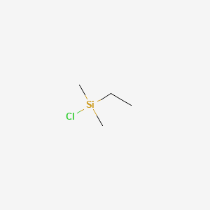 molecular formula C4H11ClSi B1585045 Ethyldimethylchlorosilane CAS No. 6917-76-6