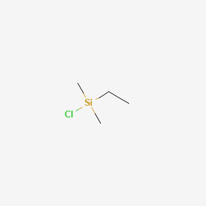 molecular formula C4H11ClSi B1585045 氯二甲基乙基硅烷 CAS No. 6917-76-6