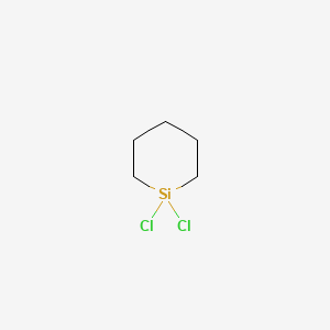 molecular formula C5H10Cl2Si B1585049 Cyclopentamethylenedichlorosilane CAS No. 2406-34-0