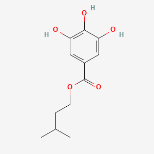 molecular formula C12H16O5 B1585050 Isoamyl gallate CAS No. 2486-02-4