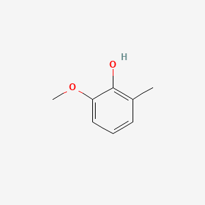 molecular formula C8H10O2 B1585055 2-Methoxy-6-methylphenol CAS No. 2896-67-5