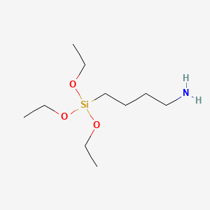 molecular formula C10H25NO3Si B1585060 4-氨基丁基三乙氧基硅烷 CAS No. 3069-30-5