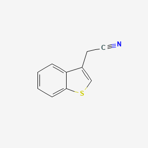 B1585061 Benzo[b]thiophene-3-acetonitrile CAS No. 3216-48-6