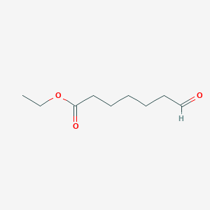 molecular formula C9H16O3 B1585071 Ethyl 7-oxoheptanoate CAS No. 3990-05-4