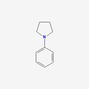 molecular formula C10H13N B1585074 1-Phenylpyrrolidine CAS No. 4096-21-3