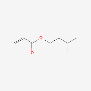 molecular formula C8H14O2 B1585075 Acrylic acid isoamyl ester CAS No. 4245-35-6
