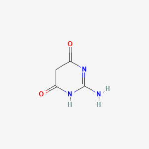 molecular formula C4H5N3O2 B1585078 Malonylguanidine CAS No. 4425-67-6
